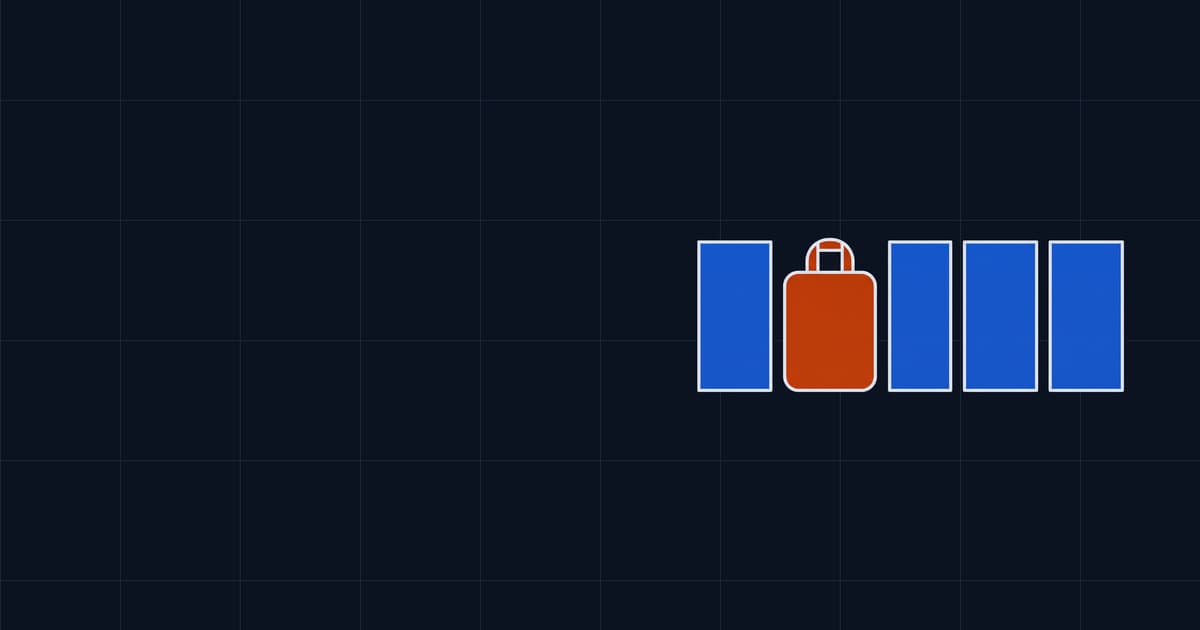 Five upright objects in a row, one of them a handled carry case instead of a console box.